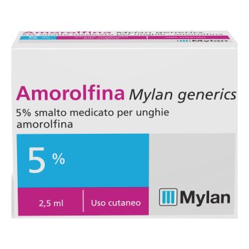 amorolfina smalto 5% 2,5ml myl