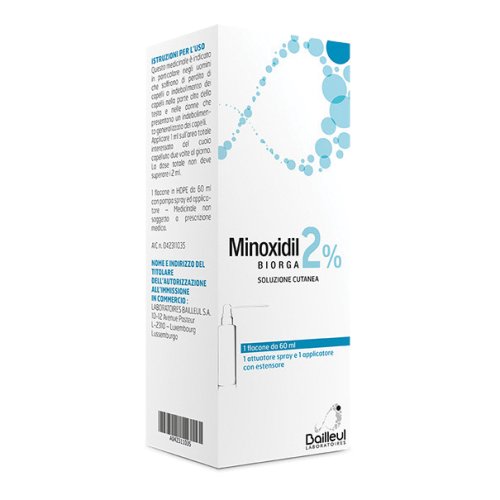 MINOXIDIL Sol.Cut.2%60mlBIORGA