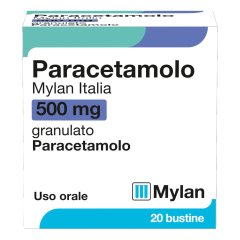 paracetamolo 500mg 20bs mylan