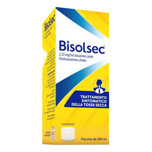 Bisolsec Sedativo Tosse Secca Sciroppo 190ml 