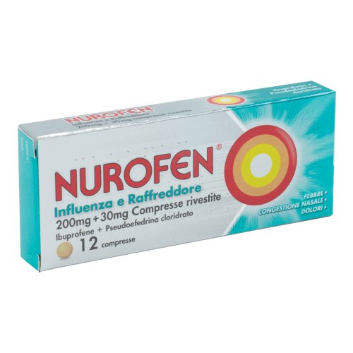 Nurofen Influenza E Raffreddore 12 Compresse - Farma 1000 Srl