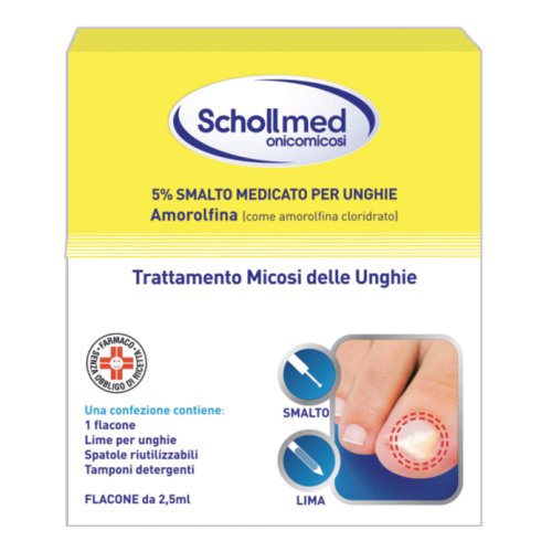 Scholl Med Smalto Onicomicosi 5% 2,5ml