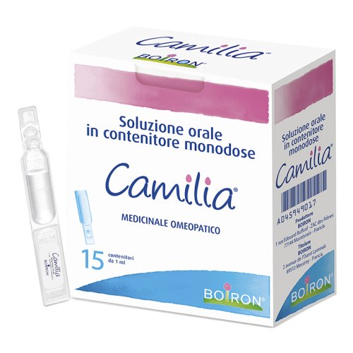 Camilia Soluzione Orale Monodose 15 Fiale Da 1ml - Boiron Srl