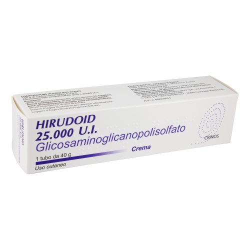 Hirudoid 25000 Ui Crema 40g - Gmm Farma Srl