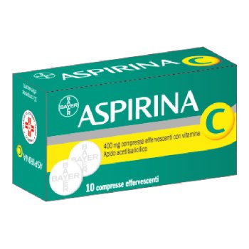 aspirina c 400 + 240mg 10 compresse effervescenti - farmed srl