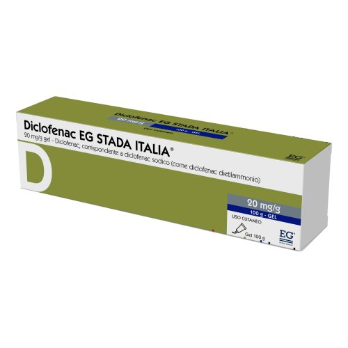 Diclofenac 2% Gel 100g - Eg Spa