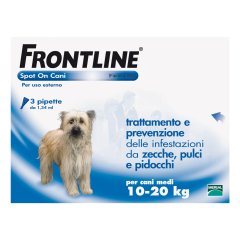 frontline spot cani 10-20kg 3p