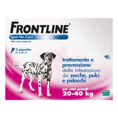 frontline spot cani 20-40kg 3p