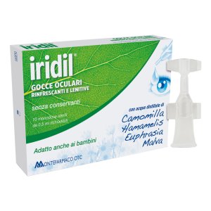 Iridil Gocce Oculari 10 Flaconcini Monodose