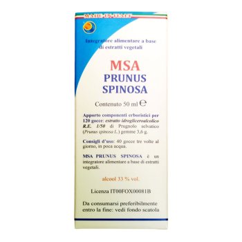 msa prunus spinosa 50ml