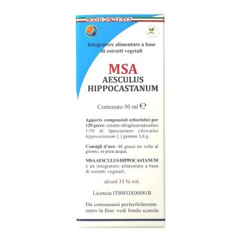 msa aesculus hippoca 50ml