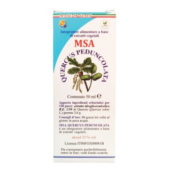msa quercus peduncol 50ml
