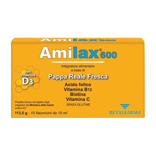 AMILAX 600 10 FLACONCINI 10ML