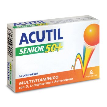 acutil multivitaminico senior 24 compresse