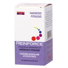 reinforce magnesio+k 30tav