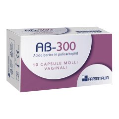 AB 300 Capsule Vaginali 10 Pezzi