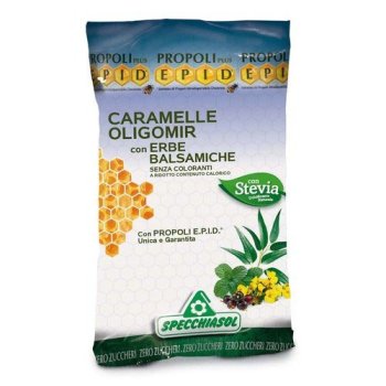 propoli plus epid caramelle oligomir con erbe balsamiche 67,2g - specchiasol