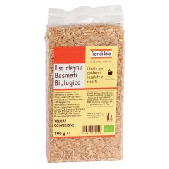 fior di loto riso integrale basmati biologico 500g