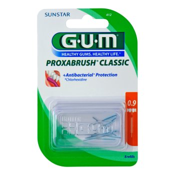 gum proxabrush classic 412 scovolini diametro 0,9 8 pezzi