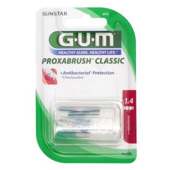 gum proxabrush classic 612 scovolini 8 pezzi