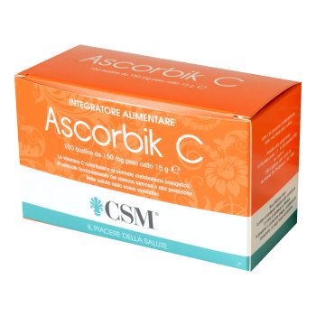 ascorbik c 100bust 0,150g csm