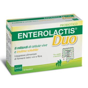 enterolactis duo probiotico 10 bustine