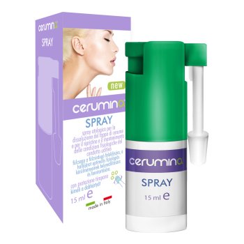 cerumina - spray otologico per la dissoluzione e prevenzione del tappo di cerume 15ml