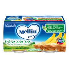 mellin omog banana 2x100g