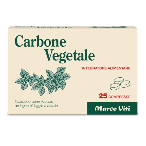 Marco Viti - Carbone Vegetale 25 Compresse