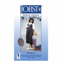 jobst ultrasheer 15-20 mmhg collant gestante a compressione graduata beige tg 2