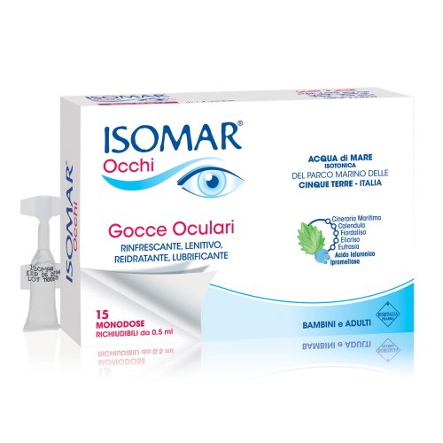 Isomar Occhi Gocce Oculari 15 Monodose 0,5ml