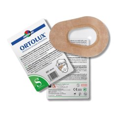 master aid ortolux air tamponi oculari taglia large (80x114 mm)
