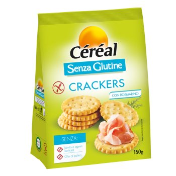 cereal crackers s/glut 150g