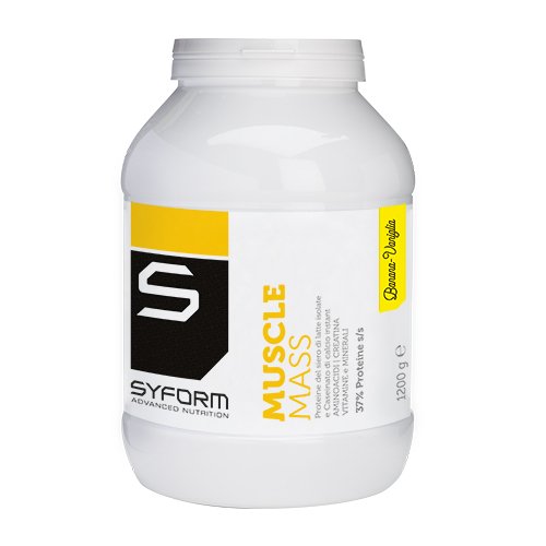 MUSCLE MASS BANANA/VANIGL1200G