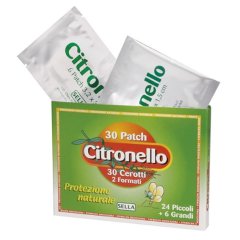 citronello repellente per insetti 30 cerotti