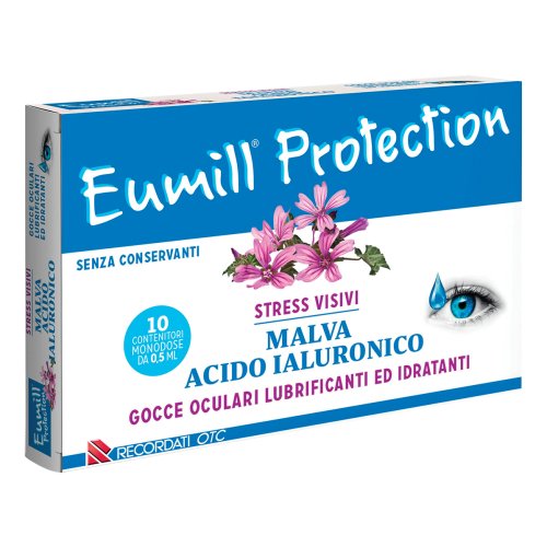 EUMILL PROTECTION GOCCE OCULARI LUBRIFICANTI 10 Flaconcini 0,5ml
