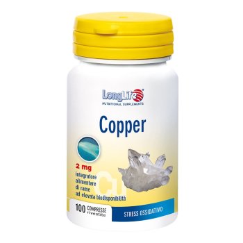 copper 100 compresse long life
