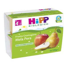 hipp bio merenda mel/pera 4x100g