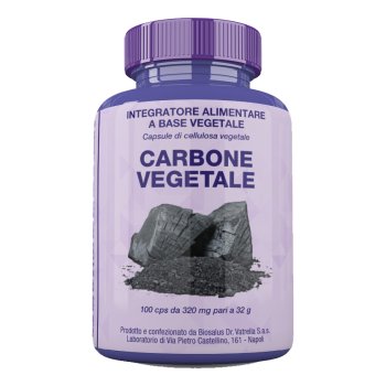 carbone veg.100 cps biosalus