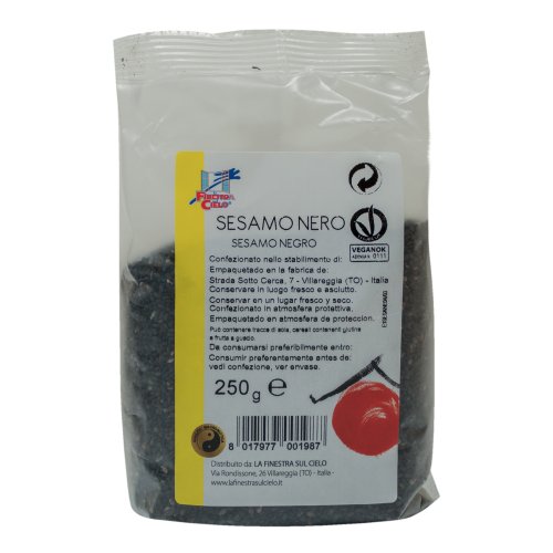 SESAMO NERO 250G FINESTRA