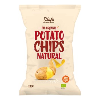 trafo bio organic - potato chips natural 125g