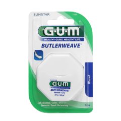 Gum Butlerweave Filo Interdentale Cerato con Dispenser 54,8 mt