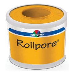 Master Aid Rollpore Cerotto Su Rocchetto Tnt Bianco m 5 x 5 cm