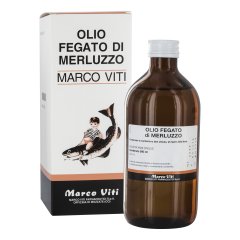 marco viti - olio fegato merluzzo 500ml