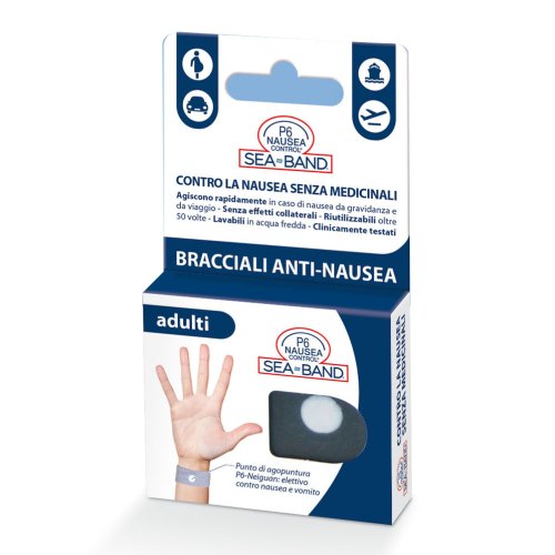 P6 Nausea Control Seaband Bracciali anti nausea