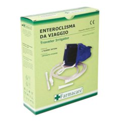 enteroclisma da viaggio simplex con cannula