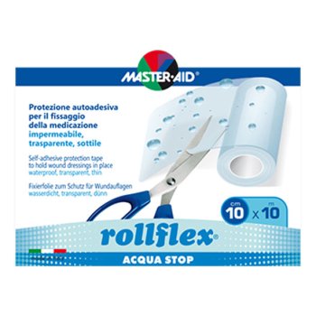 master aid roll-flex garze 10cm x 10 mt