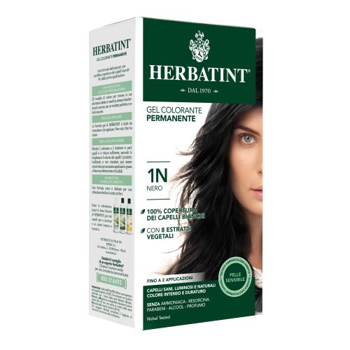 Herbatint Gel Colorante Permanente Senza Ammoniaca 1n Nero 135ml