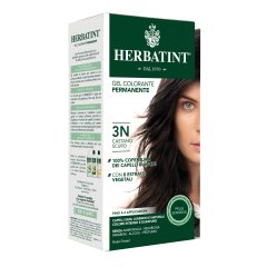 herbatint gel colorante permanente senza ammoniaca 3n castano scuro 135ml