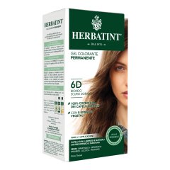 herbatint gel colorante permanente senza ammoniaca 6d biondo scuro dorato 135ml